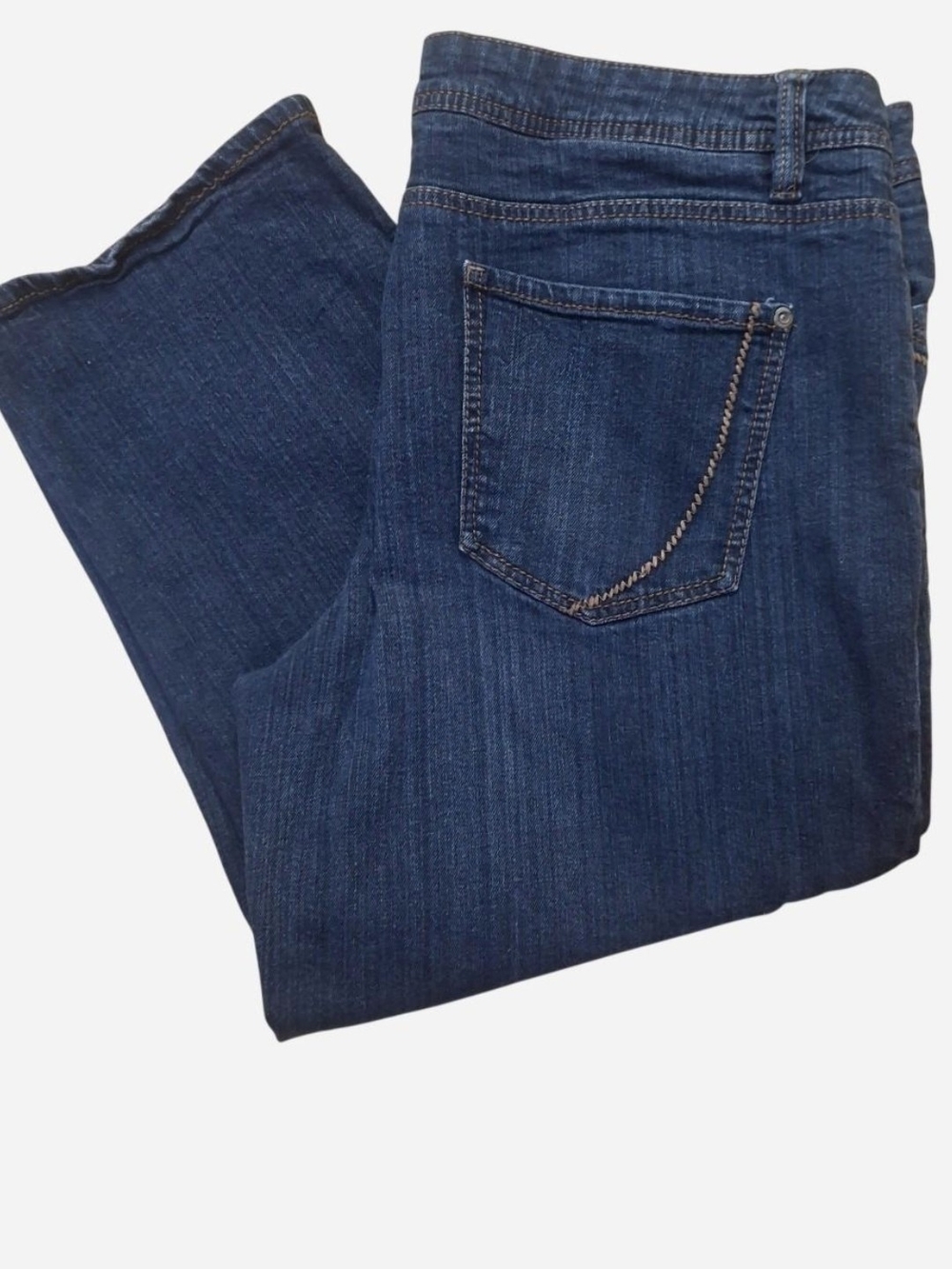 Sonoma Women's Dark Indigo Capri Jeans